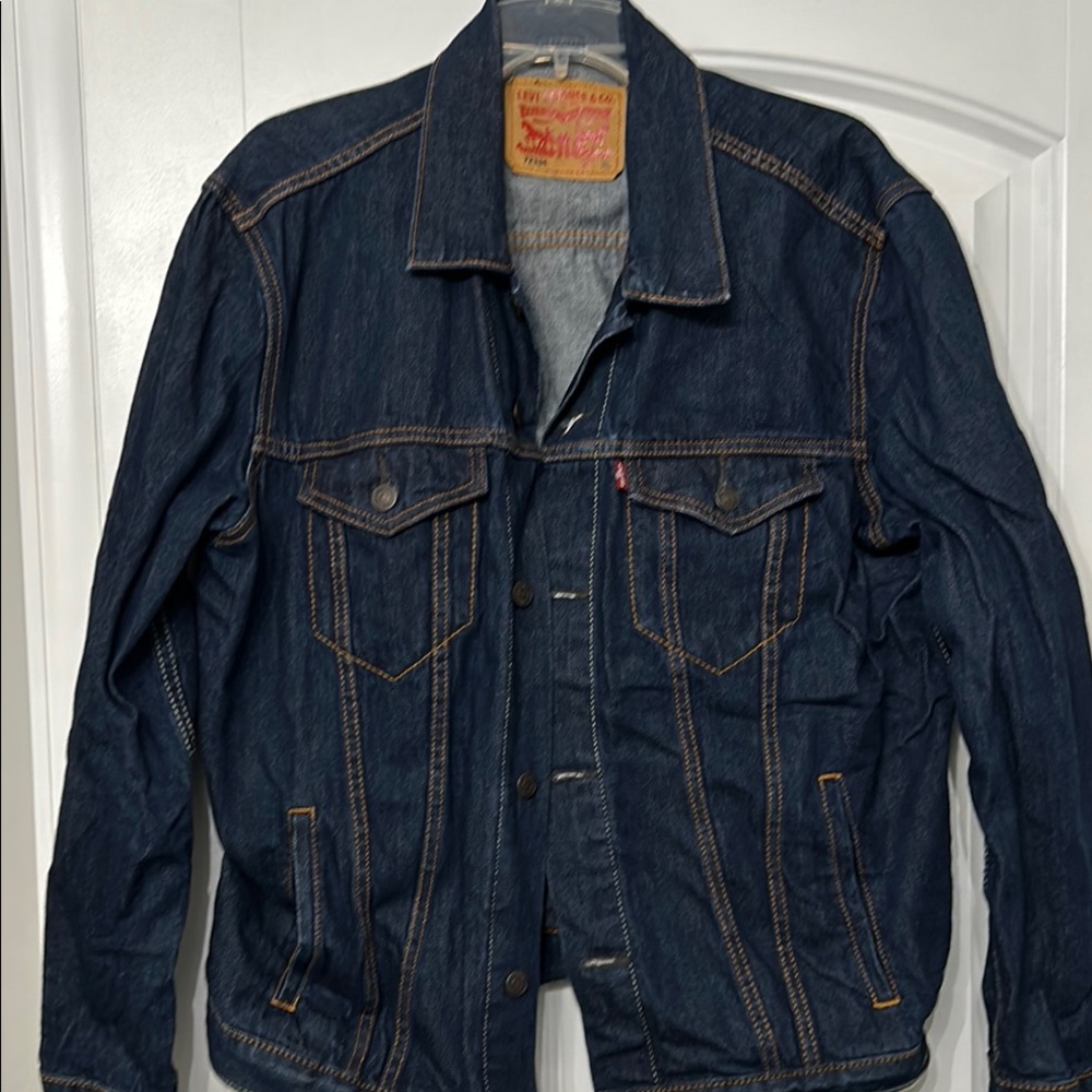 Levi's Men's Denim Jacket - Dark Blue